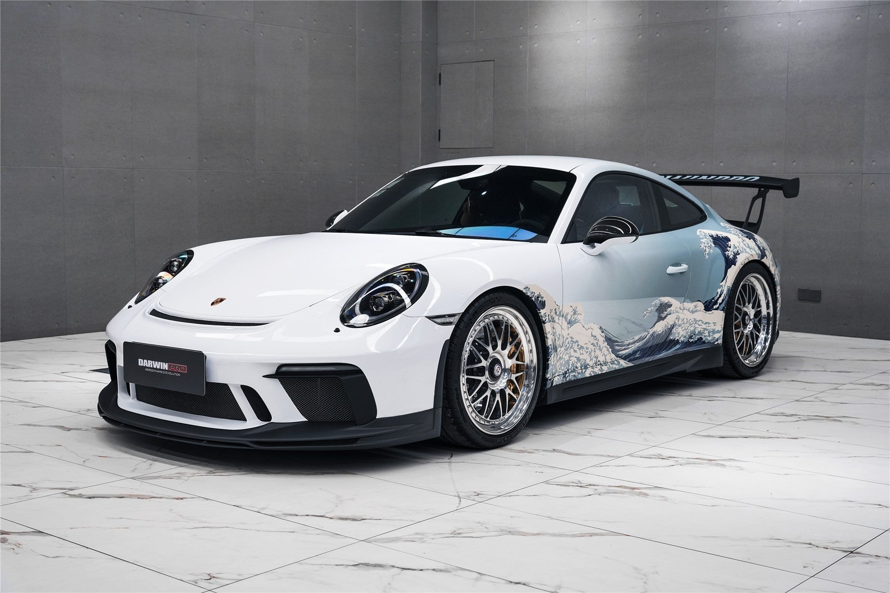 2017 - 2019 Porsche 911 991.2 GT3 Only BKSS Style Carbon Fiber Full Body Soft Kit